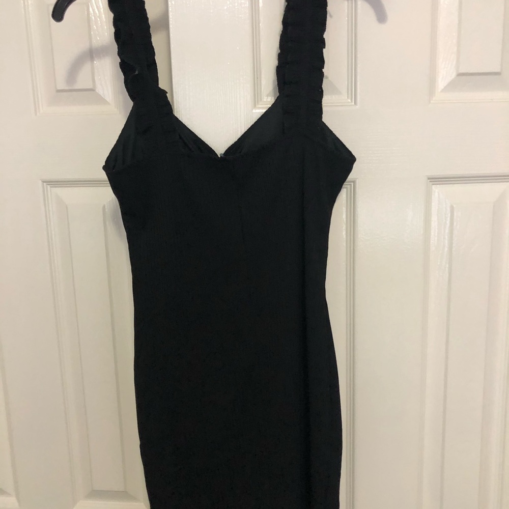 Dime Fine Ribbed Mini Dress - Picture 2 of 3